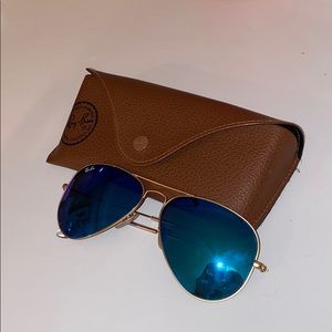 Blue ray ban sunglasses